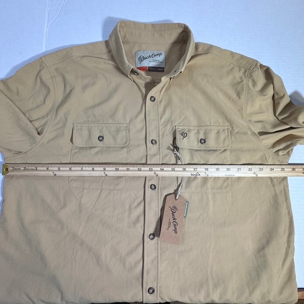 Duck Camp Men's Long Sleeve Hunting Shirt Size XXL NWT - Picture 5 of 12